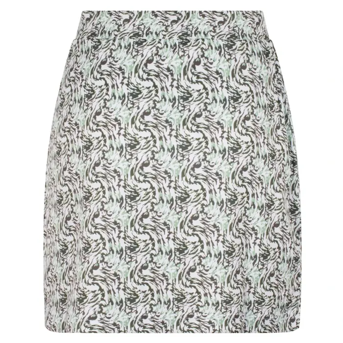 Daily Sports Daily Sports Dull Printed Wrap Golf Skort - Groen Wit