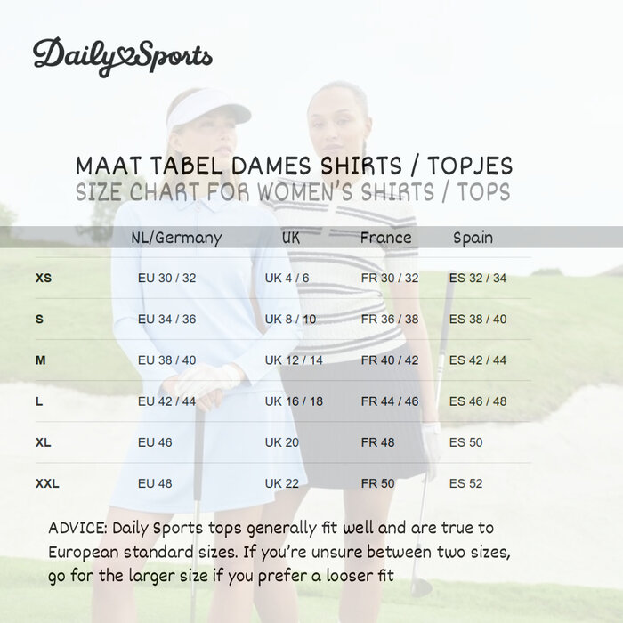 Daily Sports Polo de golf à manches courtes Daily Sports Peoria - Blanc