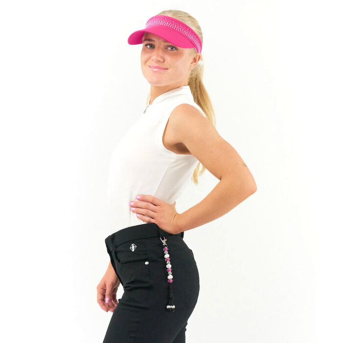 Surprizeshop Surprizeshop Beaded Crystal Golf Score Counter - Pink
