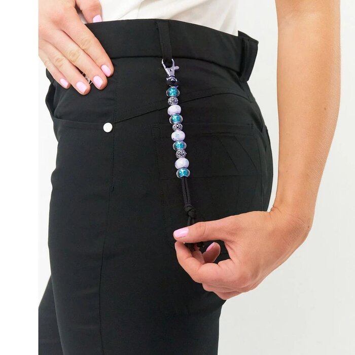 Surprizeshop Surprizeshop Beaded Crystal Golf Score Counter - Aqua Blue