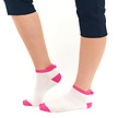 Surprizeshop Surprizeshop Multi Plain Women’s Golf Socks – White | 3 Pairs