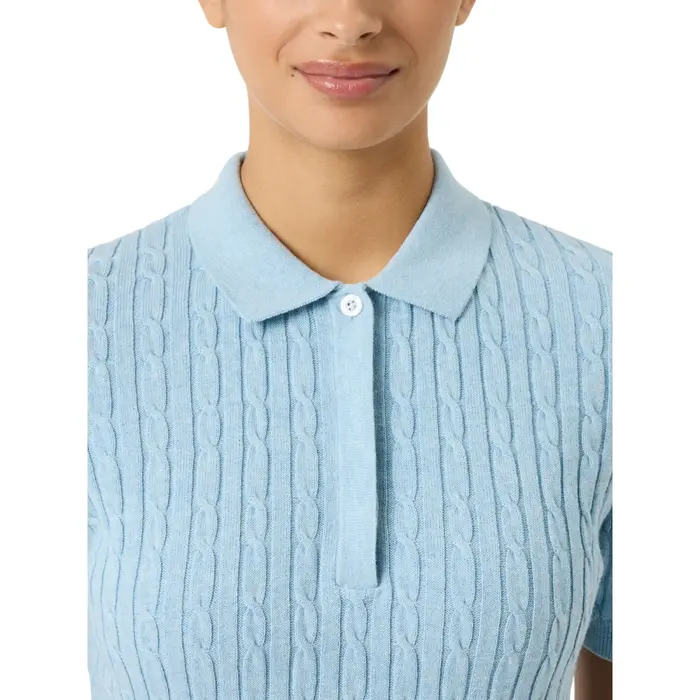 Daily Sports Daily Sports Madelene Polo de Golf Manga Corta - Azul
