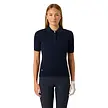 Daily Sports Daily Sports Madelene Gestricktes Polo-Golfshirt mit kurzen Ärmeln - Marineblau