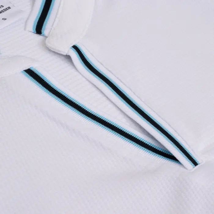 Daily Sports Daily Sports Rundhals Ärmelloses Polo Golfshirt – Weiß