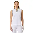 Daily Sports Daily Sports Col Rond Polo de Golf Sans Manches - Blanc
