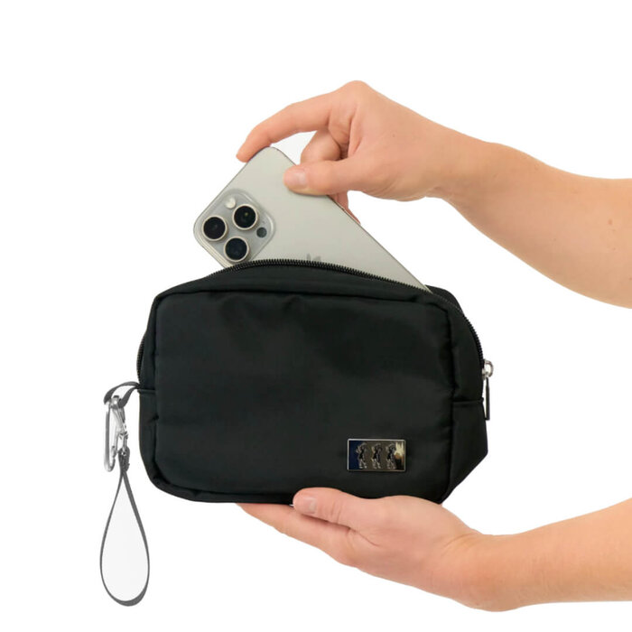 Surprizeshop Surprizeshop Golf Handtasche - Schwarz
