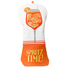 Surprizeshop 'Spritz Time' Driver Headcover - Weiß Orange
