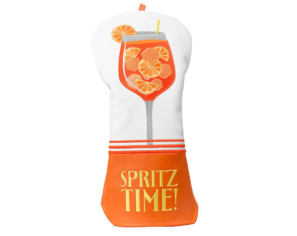 Surprizeshop Surprizeshop 'Spritz Time' Couvre-club Driver - Blanc Orange