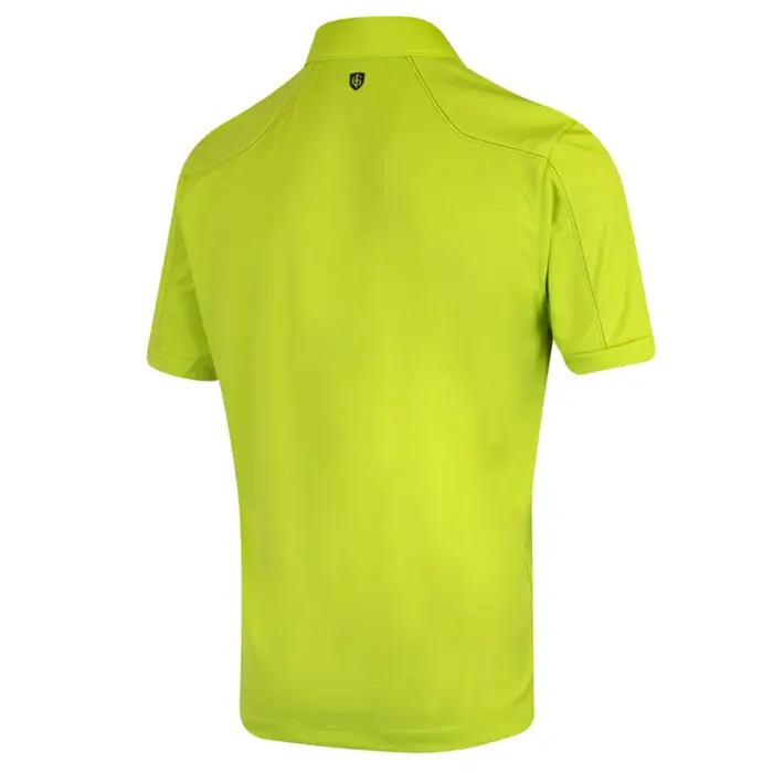 Island Green Island Green Top Stitch Heren Polo Shirt - Groen
