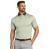 Island Green Island Green All Over 'Chain' Print Heren Polo Shirt - Groen Grijs Wit