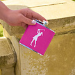 Surprizeshop Surprizeshop 'Lady Golfer' Heupflesje - Roze