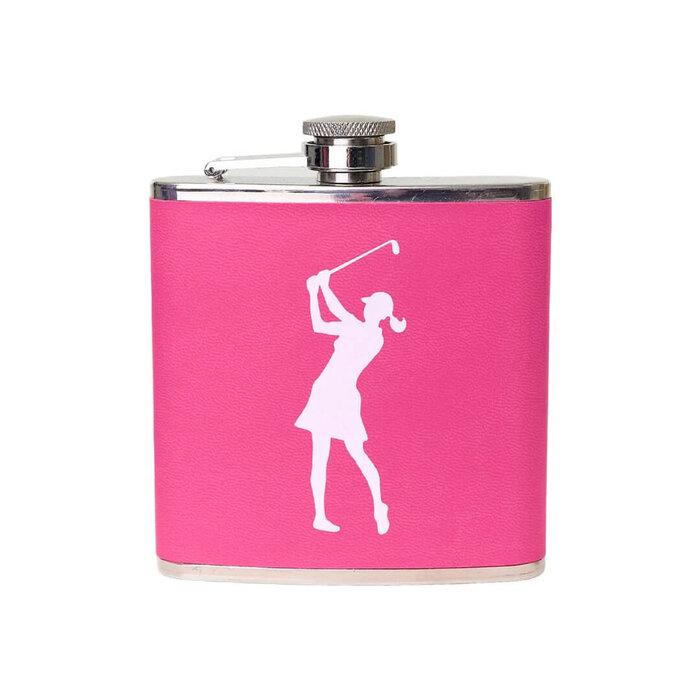 Surprizeshop Surprizeshop 'Lady Golfer'Petaca - Rosa