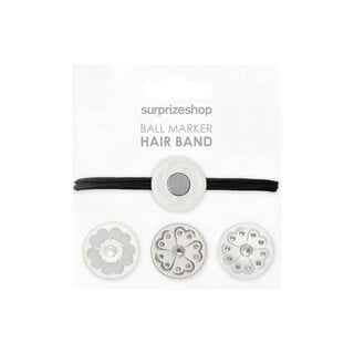 Surprizeshop Surprizeshop Marker-Set mit Haarband - Silber