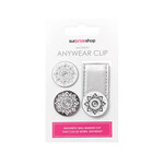 Surprizeshop Golf Ball Marker with Magnetic Clip Set - Silver