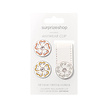 Surprizeshop Surprizeshop Ballmarker-Set mit Magnetclip - Weiß