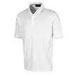 Island Green Island Green Performance Homme Polo de Golf - Blanc