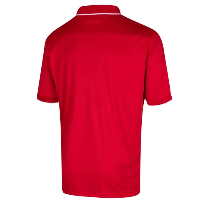 Island Green Island Green Performance Homme Polo de Golf - Rouge