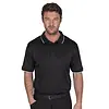 Island Green Performance Hombre Polo de Golf - Negro