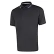 Island Green Island Green Performance Herren Poloshirt - Schwarz