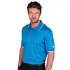 Island Green Performance Herren Poloshirt - Blau