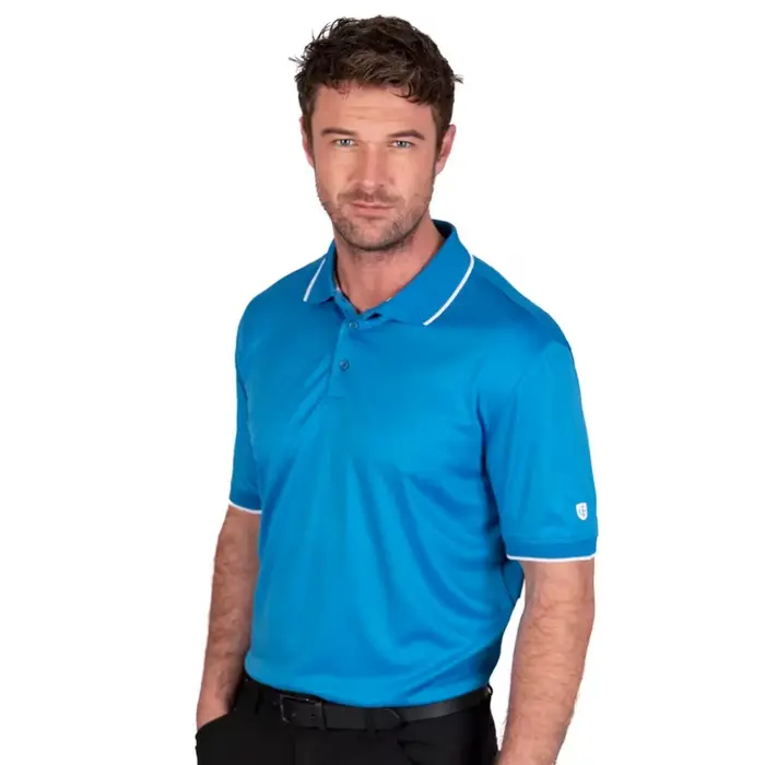 Island Green Island Green Performance Heren Polo Shirt - Blauw