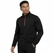 Island Green Island Green Textured Fabric Men's Top Layer - Black Red