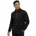 Island Green Textured Fabric Homme Pul - Noir Rouge