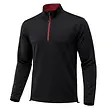 Island Green Island Green Textured Fabric Men's Top Layer - Black Red