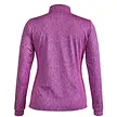 Island Green Island Green Feather Print Stretch Femme Top Layer - Rose