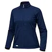 Island Green Island Green Floral Print Full Zip Mujer Top Layer - Azul Marino