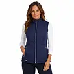 Island Green Island Green Quilted Padded Mujer Gilet - Azul Marino
