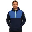 Island Green Island Green Padded Technical Homme Sweat à Capuche - Bleu Marine Vert