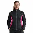Island Green Island Green Stretch Wasserdicht Winddicht Damen Jacke - Schwarz Rosa