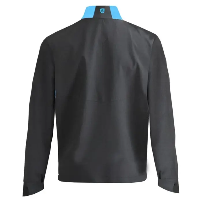 Island Green Island Green Stretch Waterdicht Winddicht Heren Jacket - Zwart Blauw