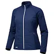 Island Green Island Green Quilted Padded Ladies Jacket - Dark Blue