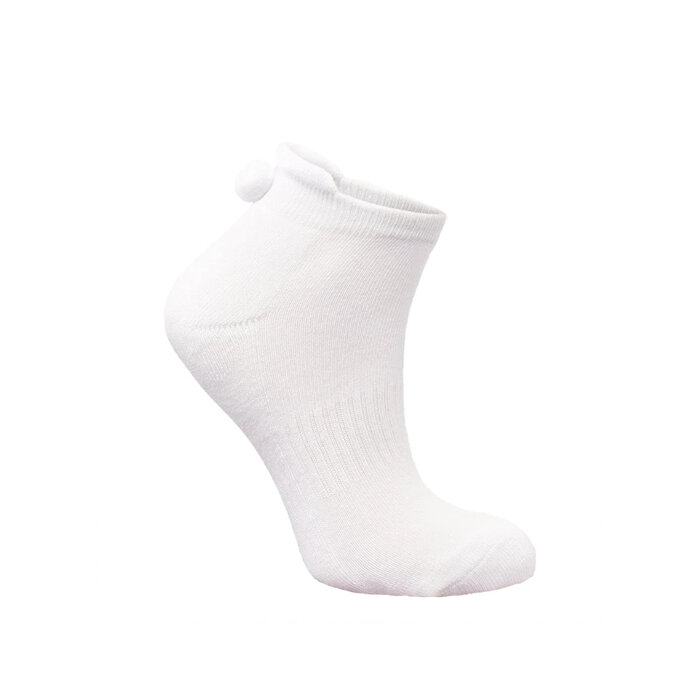 Surprizeshop Surprizeshop Dames Pom Pom Golfsokken - Meerkleurig (5 Paar)