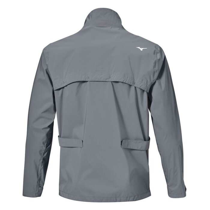 Mizuno Mizuno Arc Chaqueta Impermeable - Gris