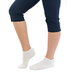 Surprizeshop Chaussettes de Golf à Pompons pour Femmes Surprizeshop - Bleu Marine (3 Paires)