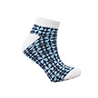 Surprizeshop Surprizeshop Ladies Trainer Golf Socks - Navy Viola (3 Pairs)