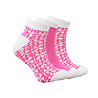 Surprizeshop Surprizeshop Calcetines Cortos De Golf Para Mujer - Rosa Violeta (Pack De 3)