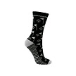 Surprizeshop Surprizeshop Damen Winter Crew-Golfsocken - Marineblau Grau Schwarz (3 Paar)