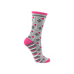 Surprizeshop Surprizeshop Damen Winter Crew-Golfsocken - Marineblau Grau Schwarz (3 Paar)