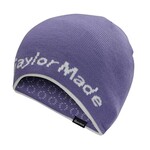 TaylorMade Reversable Ladies Beanie - Purple White