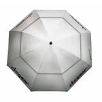 Clicgear Paraguas de Golf Double Canopy de 68 pulgadas - Plata