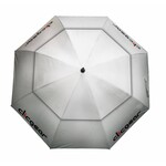 Clicgear 68 Zoll Double Canopy Golfregenschirm - Silber