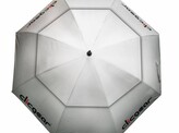 Clicgear Clicgear 68 inch Double Canopy Golf Umbrella - Silver