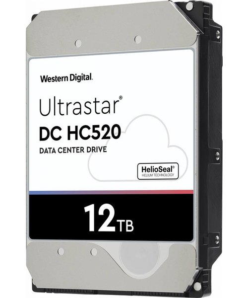 Western Digital (WDC) Ultrastar 12TB 7.200 rpm 3.5" SATA Enterprise HDD 24/7