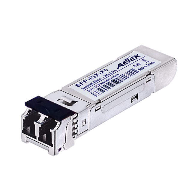 Aetek SFPISXX5 Industrial 1.25G Transceiver,