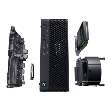 Nx Client, Max Micro, Intel® Core™ Ultra 7, 16GB, 512GB SSD, Windows 11 Prof, 1 x LAN, NVIDIA® RTX™ A400,(4GB)