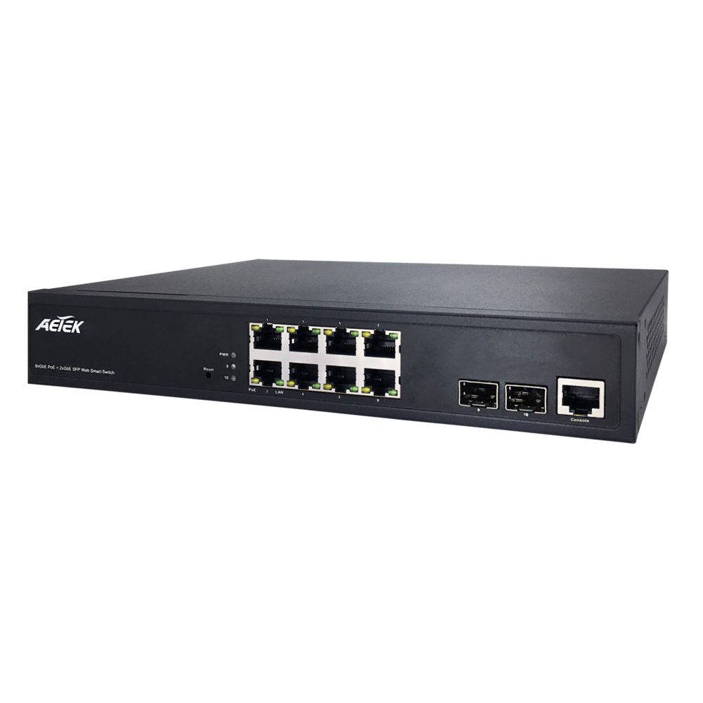 Aetek C51-082-30-130 8*30W PoE